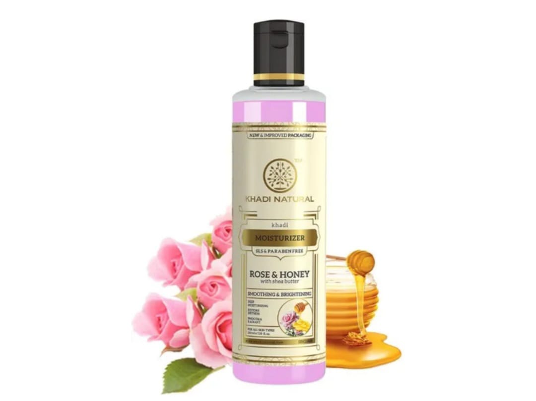 Khadi Natural Ayurvedic Rose and Honey Moisturizer